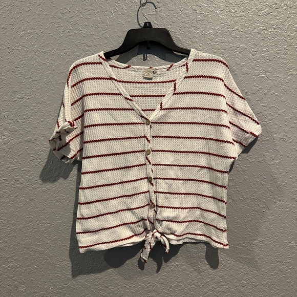 Lightweight Crop Button Up Sweater - Size S - Picture 1 of 7